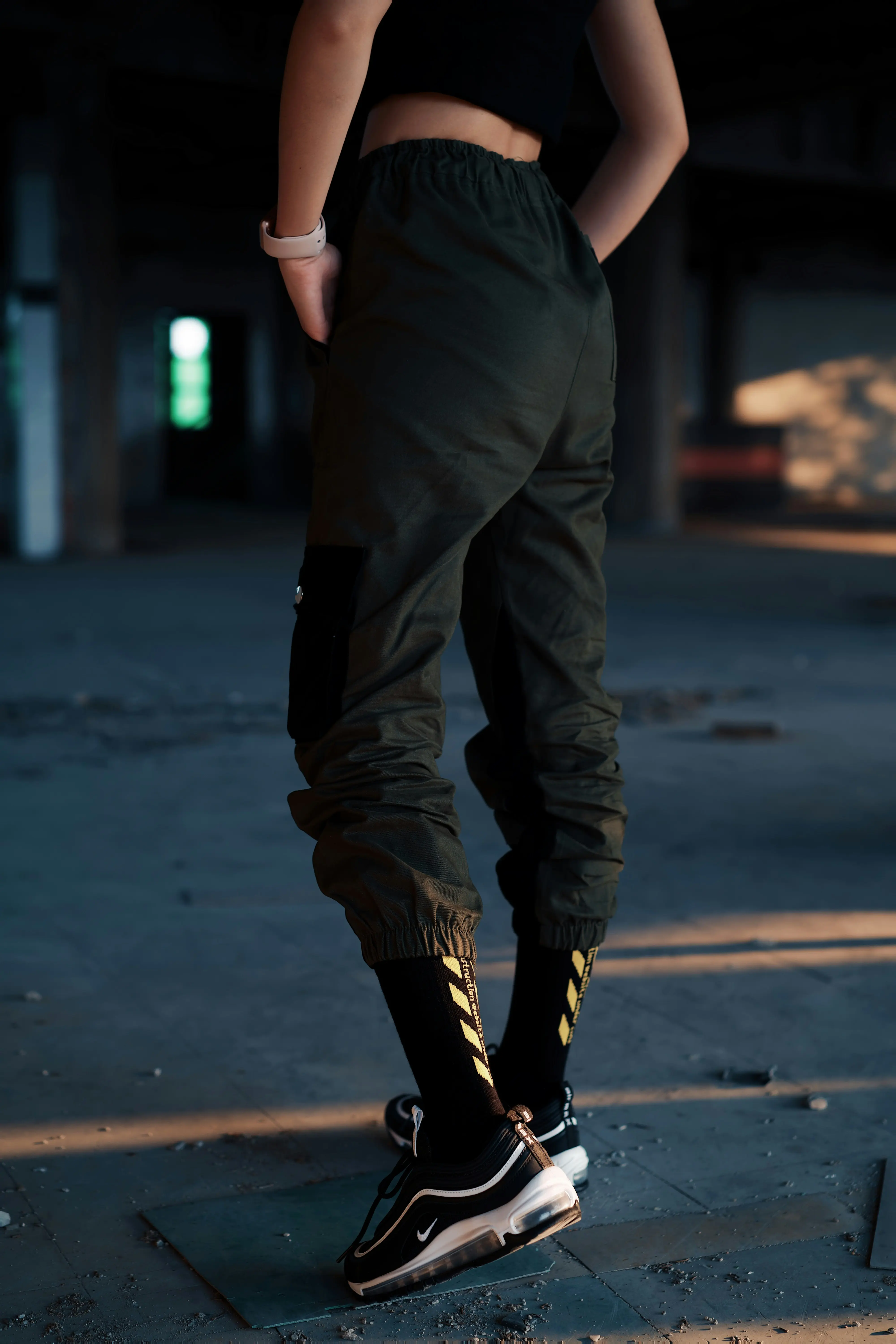 Joggers detail